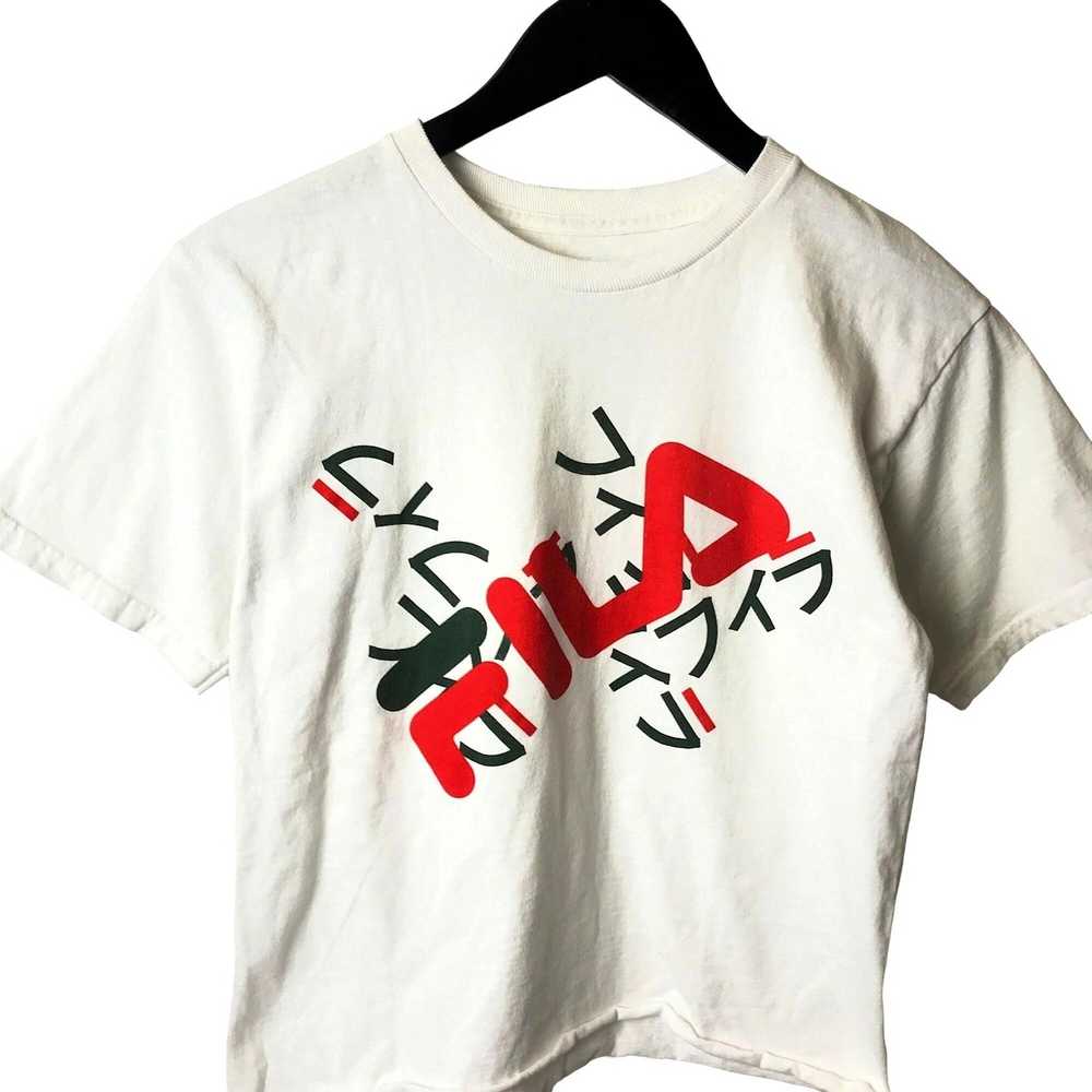Fila × Sportswear × Streetwear Fila T Shirt Japan… - image 2