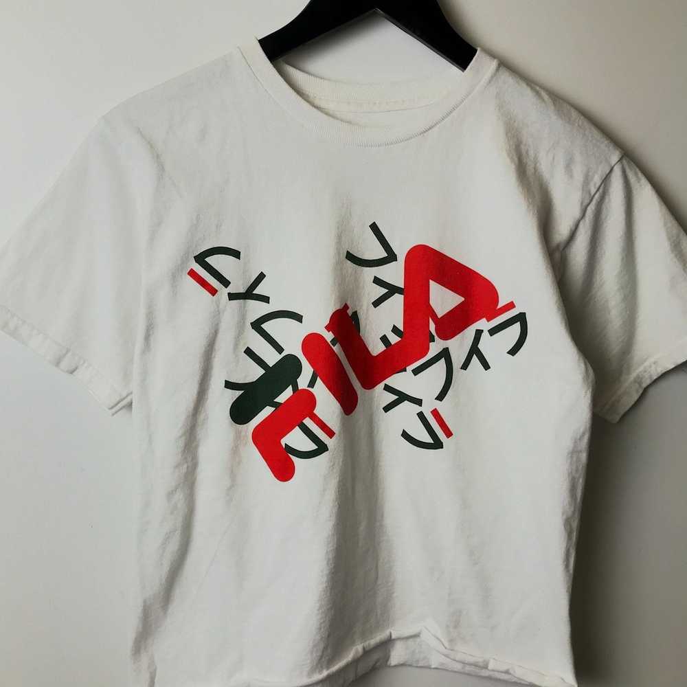 Fila × Sportswear × Streetwear Fila T Shirt Japan… - image 9