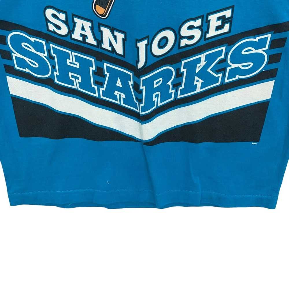 NFL × Vintage Rare!! Vintage SAN JOSE SHARKS Nhl … - image 6