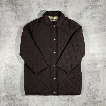 Burberry × Vintage Vintage Burberry Nova Check Qu… - image 1