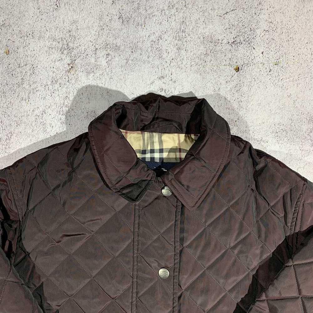 Burberry × Vintage Vintage Burberry Nova Check Qu… - image 3