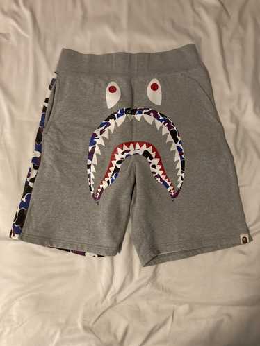 Bape 10th Anniversary Artist Collab STASH Shark hoodie large