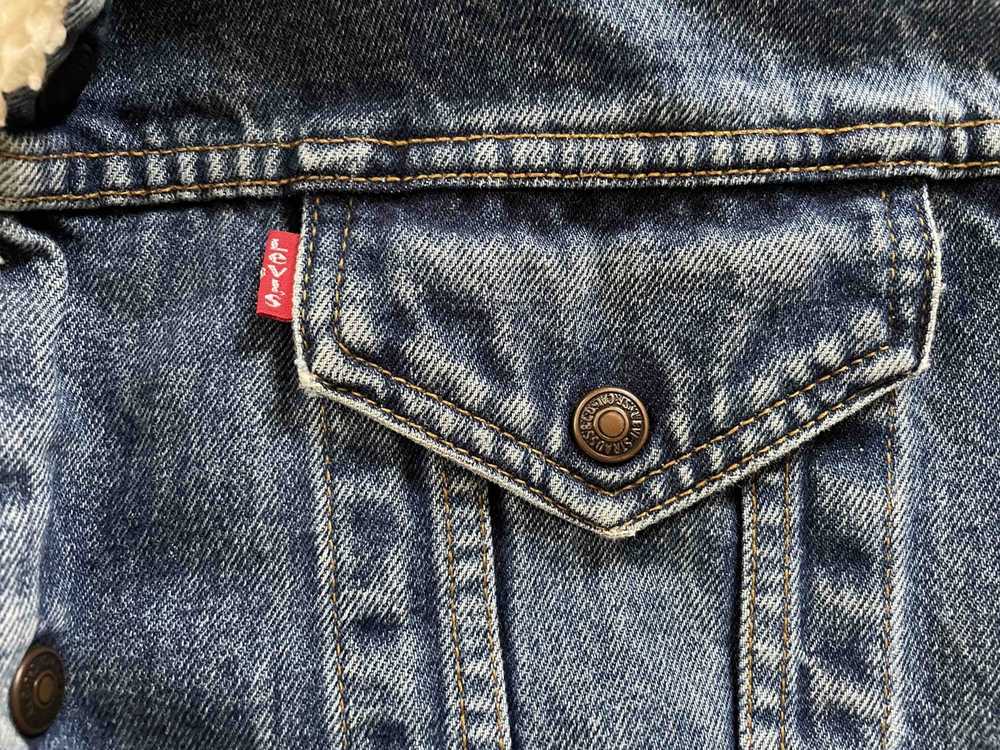 Levi's Vintage Clothing Vintage Heavy Denim Jacke… - image 3