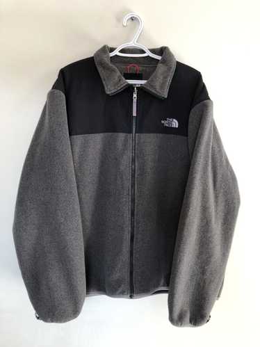 The North Face black/grey fleece jacket - image 1