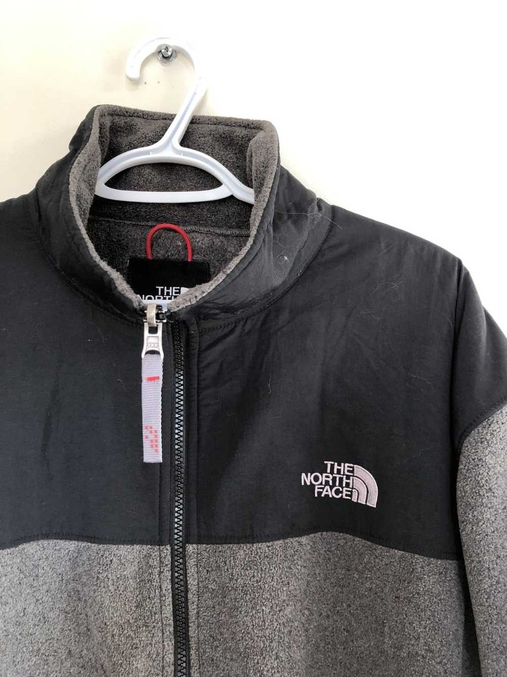 The North Face black/grey fleece jacket - image 3