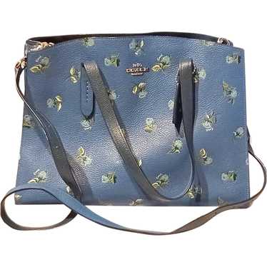 Coach 68290 Floral Print Leather Charlie Carryall 