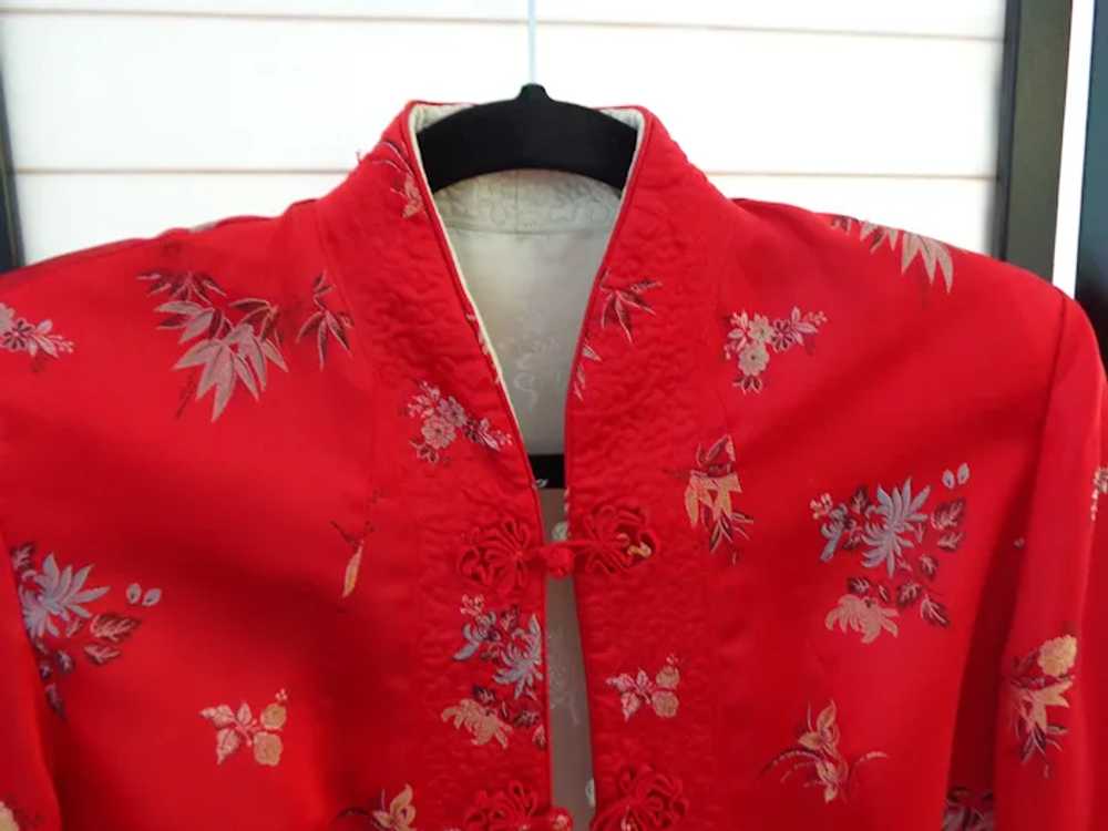 Reversible Chinese Silk Satin Jacket - image 7