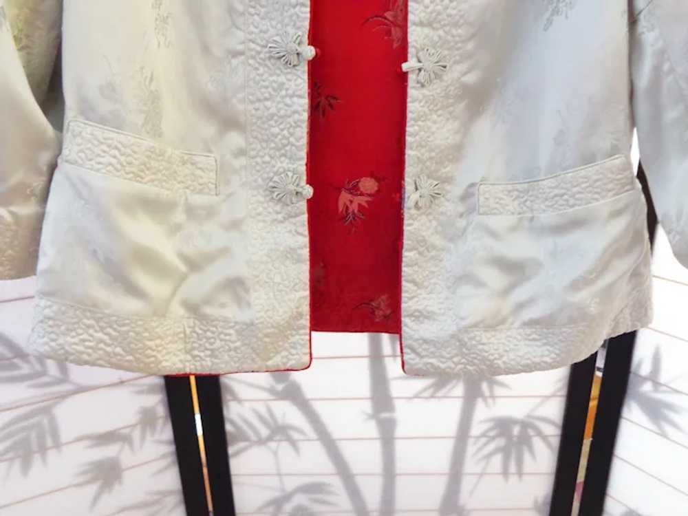 Reversible Chinese Silk Satin Jacket - image 8