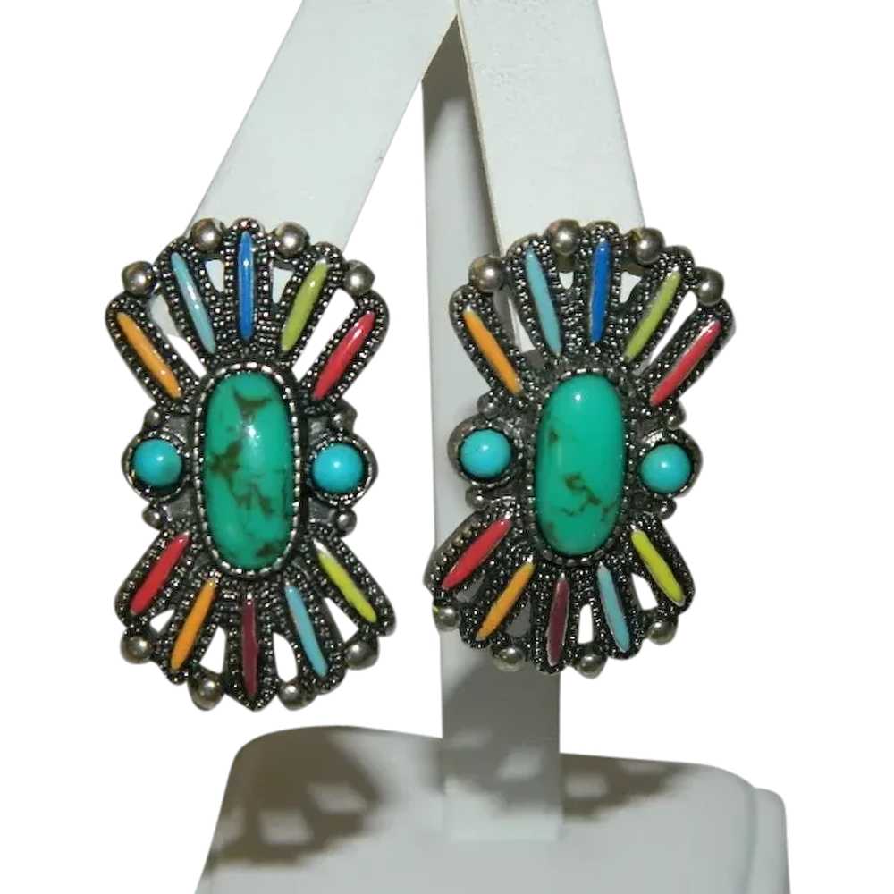 The Great Pretenders! Faux Turquoise Native Ameri… - image 1