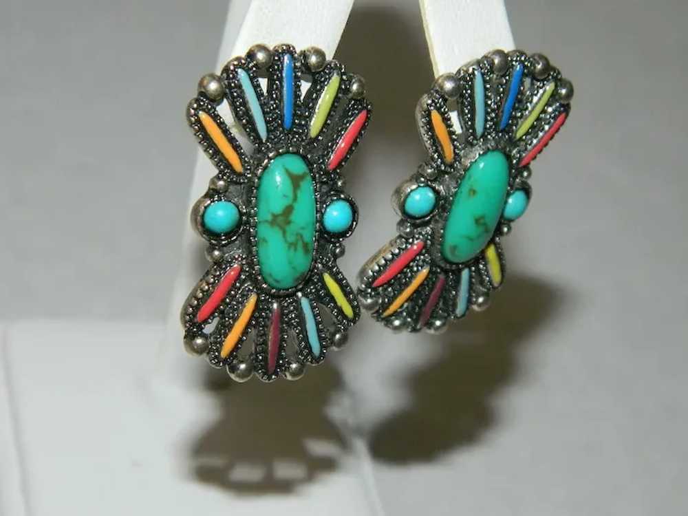 The Great Pretenders! Faux Turquoise Native Ameri… - image 2