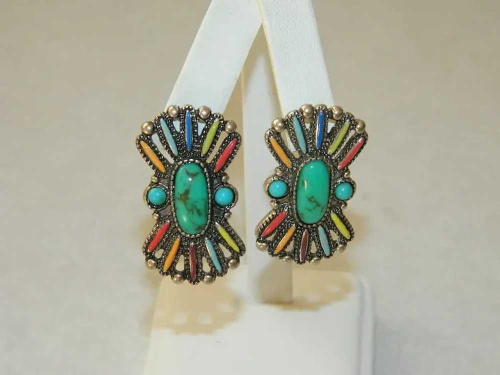 The Great Pretenders! Faux Turquoise Native Ameri… - image 3