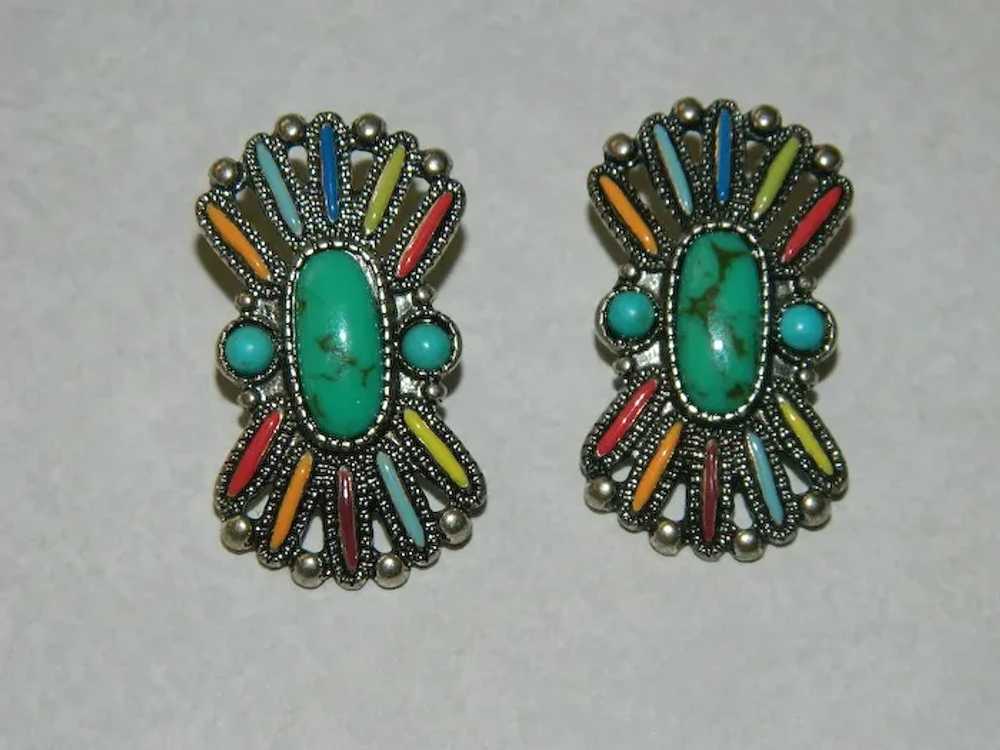 The Great Pretenders! Faux Turquoise Native Ameri… - image 4