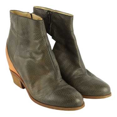 MM6 Leather ankle boots - image 1