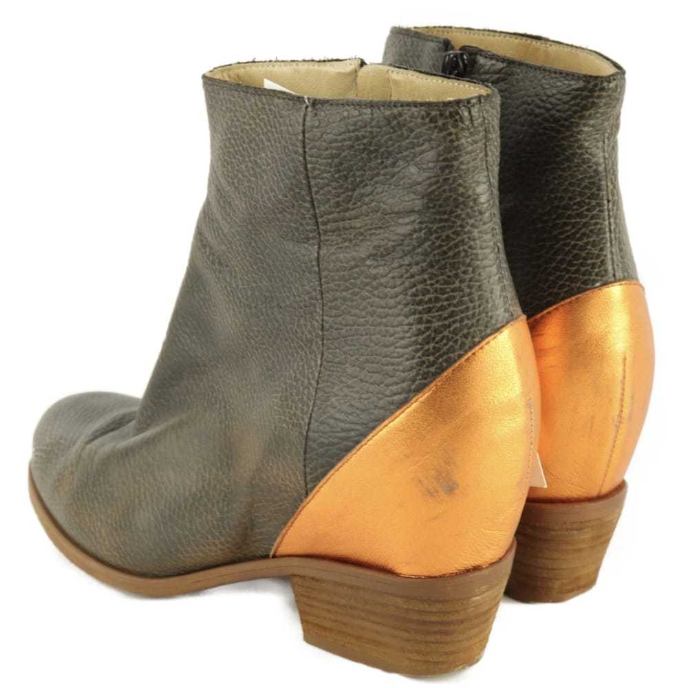 MM6 Leather ankle boots - image 2