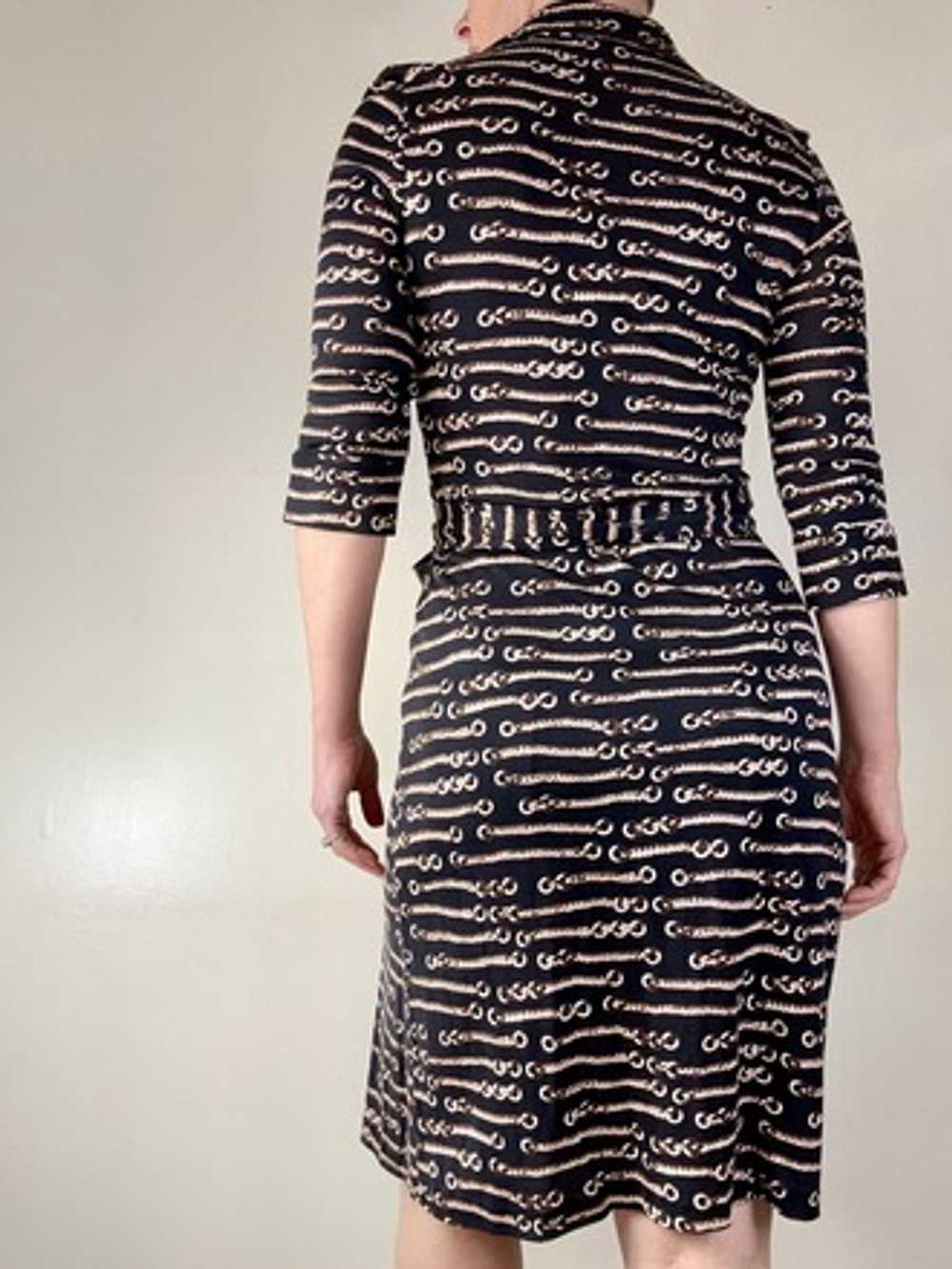 Vintage DVF Wrap Dress with Sash Belt - image 2