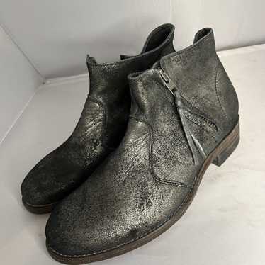 Blackstone Blackstone Metallic Genuine Leather Boo