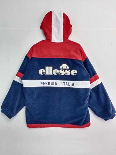 Ellesse × Vintage RARE! Vtg Ellese Fleece Hoodie … - image 1