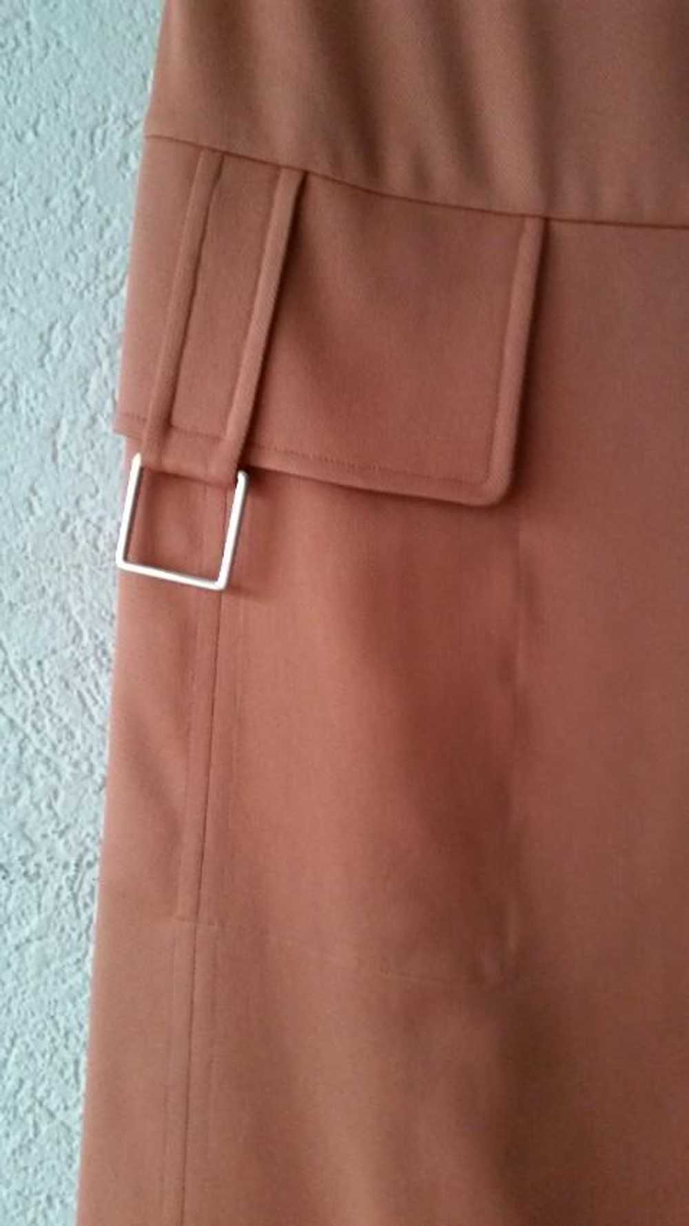 Hermes Hermes Rose Bubinga Esprit Silk Crepe Skirt - image 7