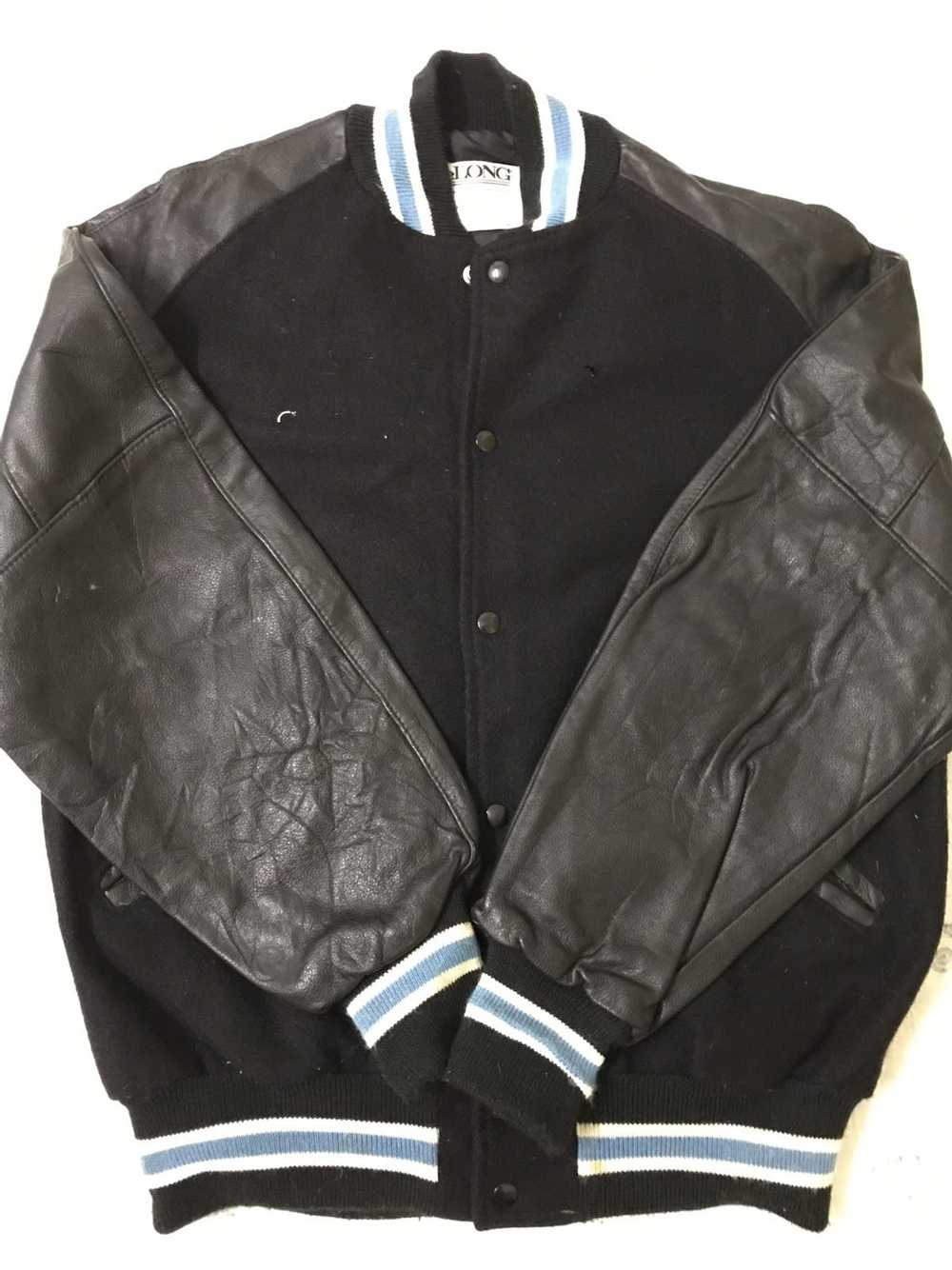 Delong × Delong Varsity Jackets × Leather Jacket … - image 4