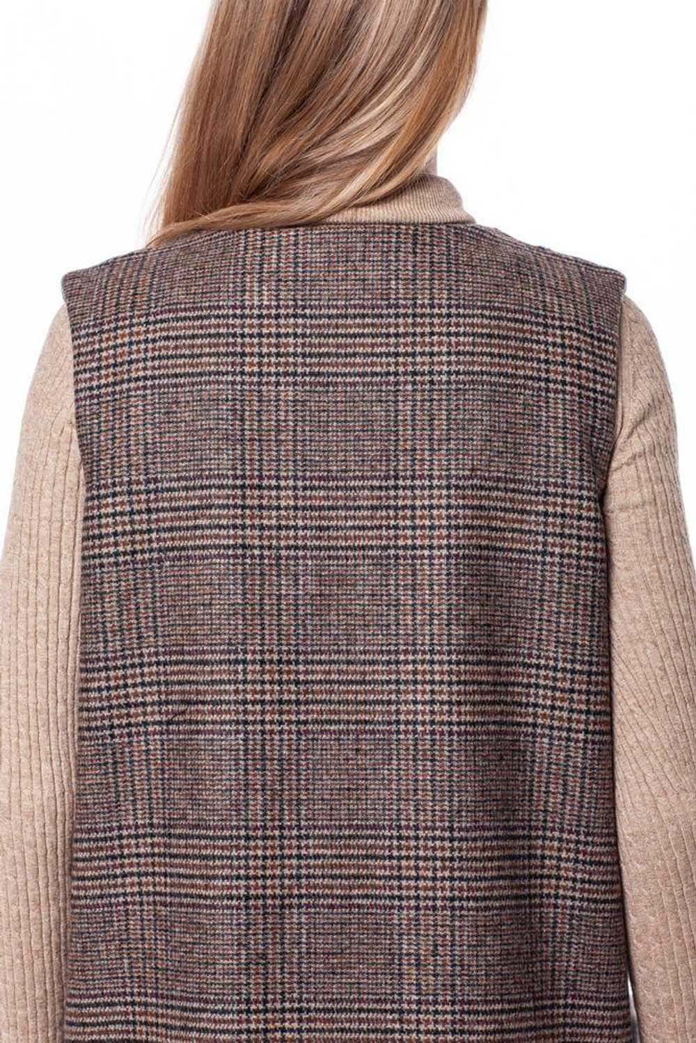 Product Details Chinchilla fur & tweed gilet - image 12