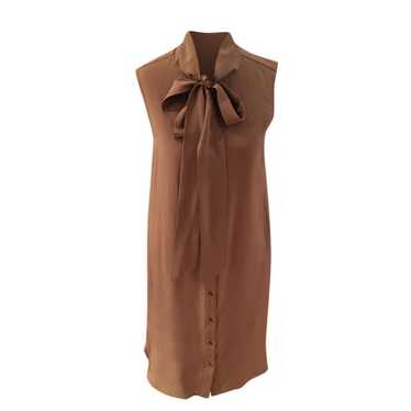 Belstaff Belstaff Silk Sleeveless Pussybow Dress - image 1