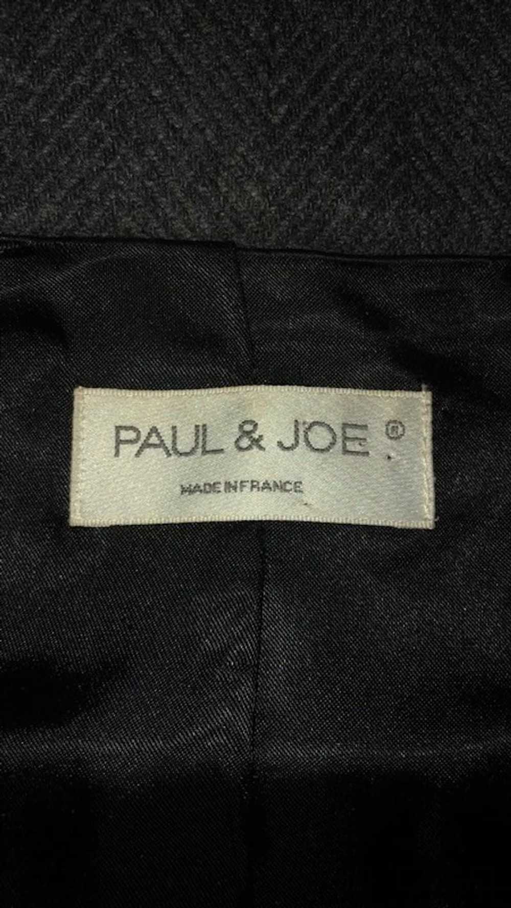 Paul & Joe Paul & Joe herringbone asymmetric coat - image 5