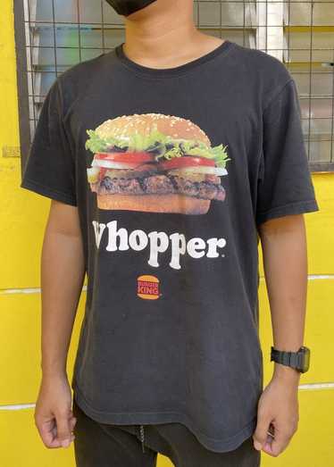 Streetwear × Vintage Burger King Black Vintage Tee