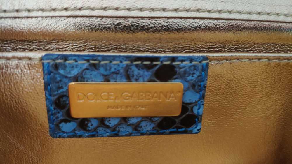 Dolce & Gabbana Dolce & Gabbana Python Panelled E… - image 3