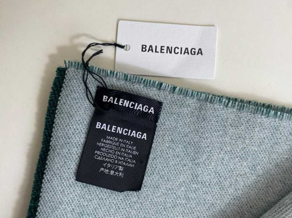 Balenciaga Balenciaga Green Bi-Colour Logo Intars… - image 6