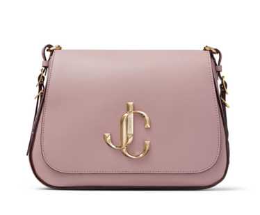 Jimmy Choo Jimmy Choo Pink Calfskin Varenne Cross… - image 1