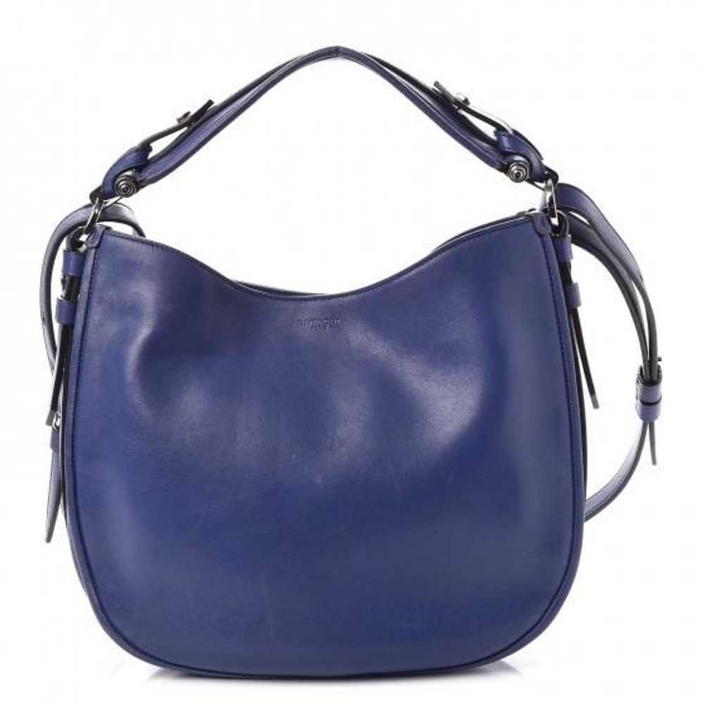 Givenchy Givenchy Blue Leather Hobo Bag - image 1