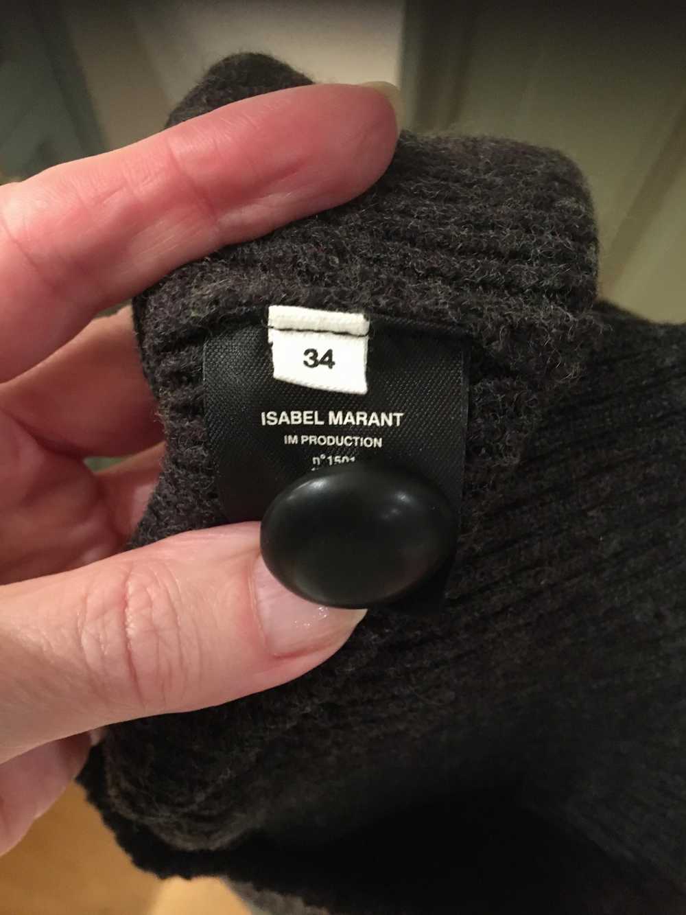 Isabel Marant Isabel Marant Etoile dark grey knit… - image 8