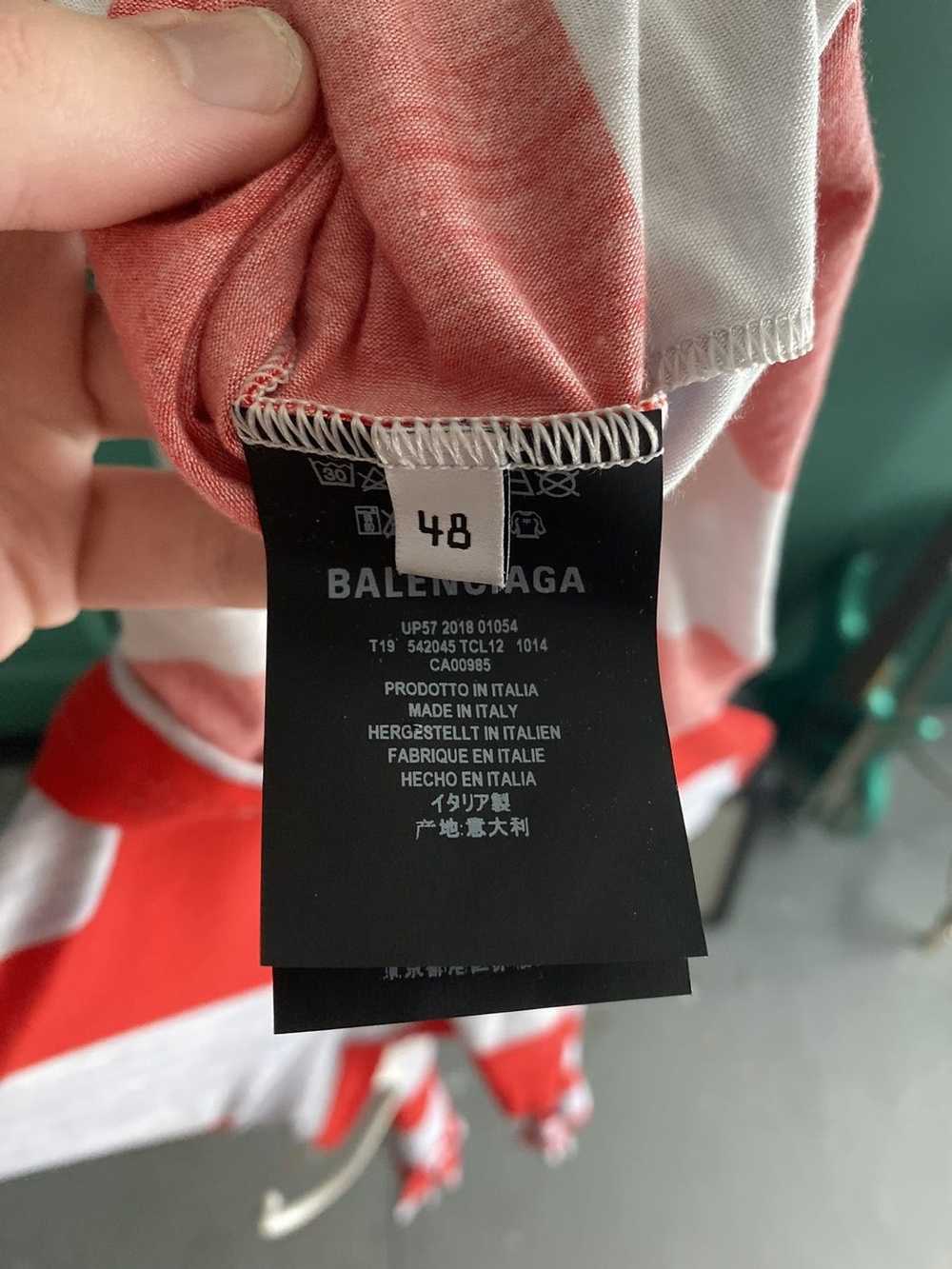Balenciaga 1/10 striped glove shirt - image 5