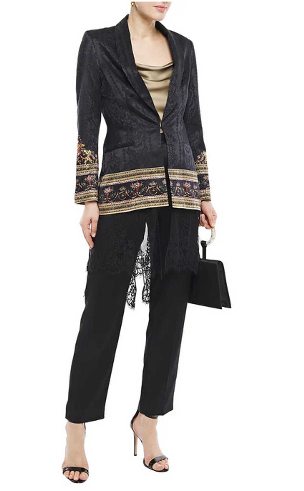 Camilla Camilla Lace trimmed Jacquard Jacket - image 1