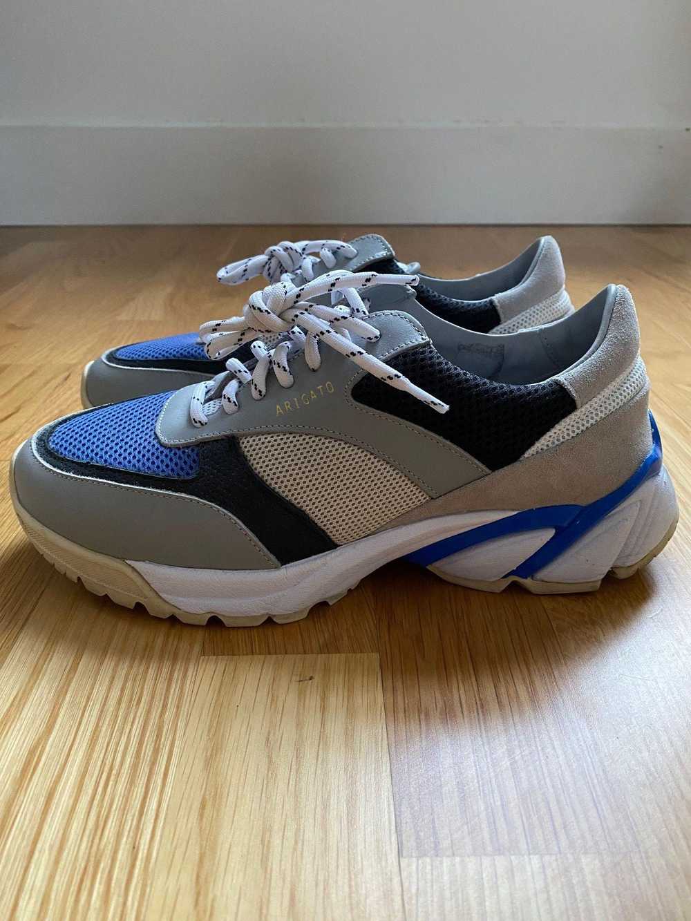 Axel Arigato Blue, White & Grey Tech Runner Sneak… - image 2