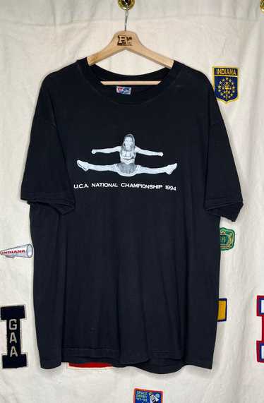 1994 No Fear Cheerleading T-Shirt: XL - image 1