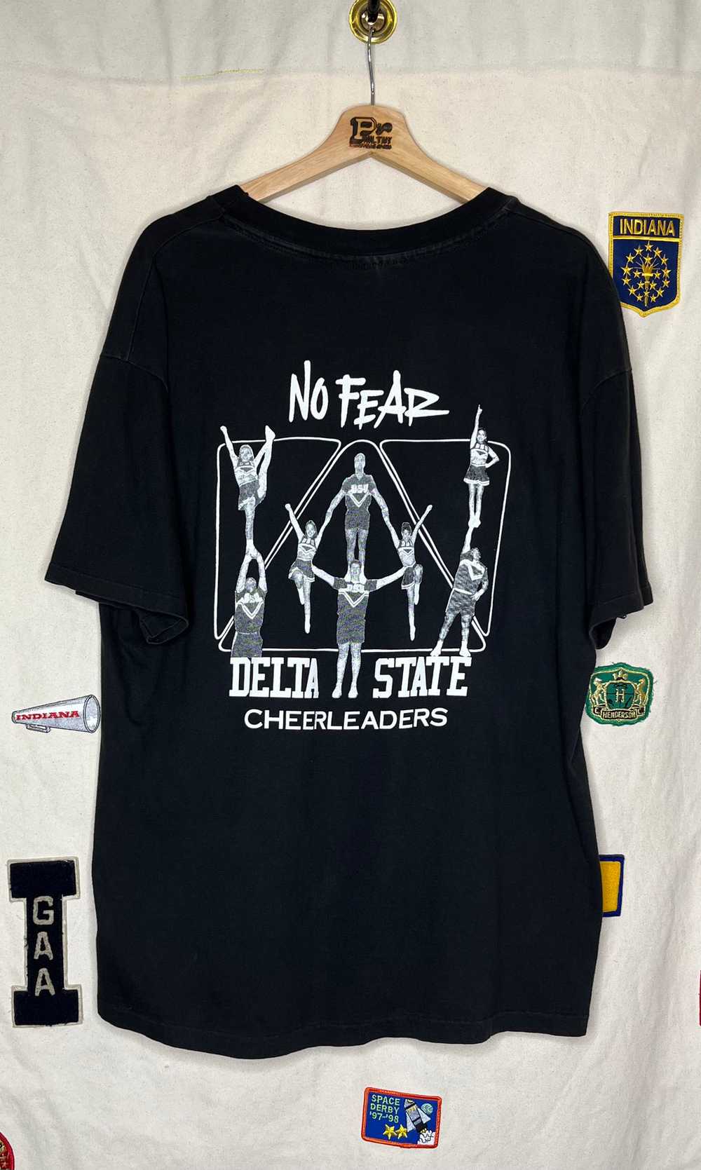 1994 No Fear Cheerleading T-Shirt: XL - image 2