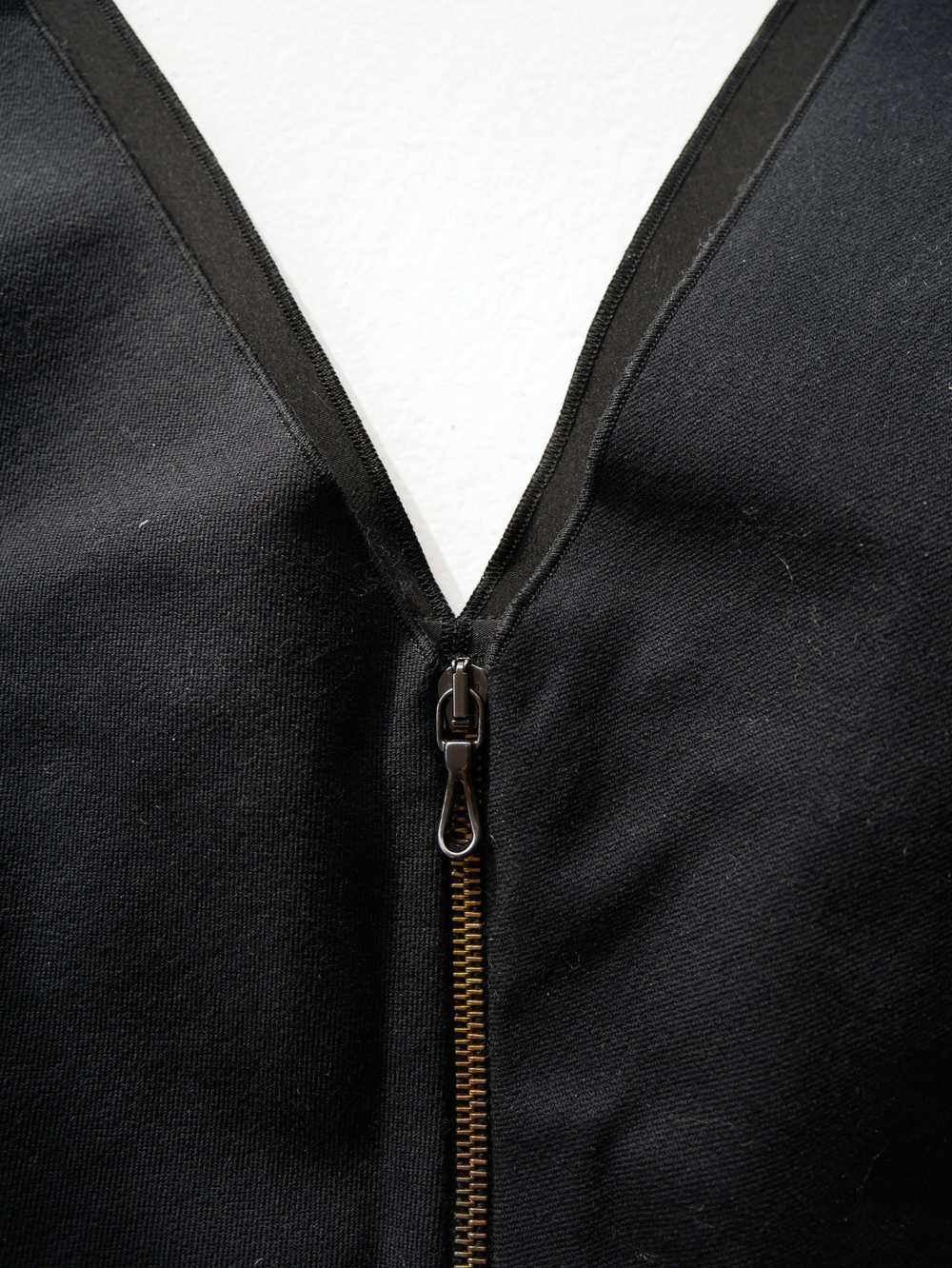 Roland Mouret Jasper sleeveless black v-neck stre… - image 4
