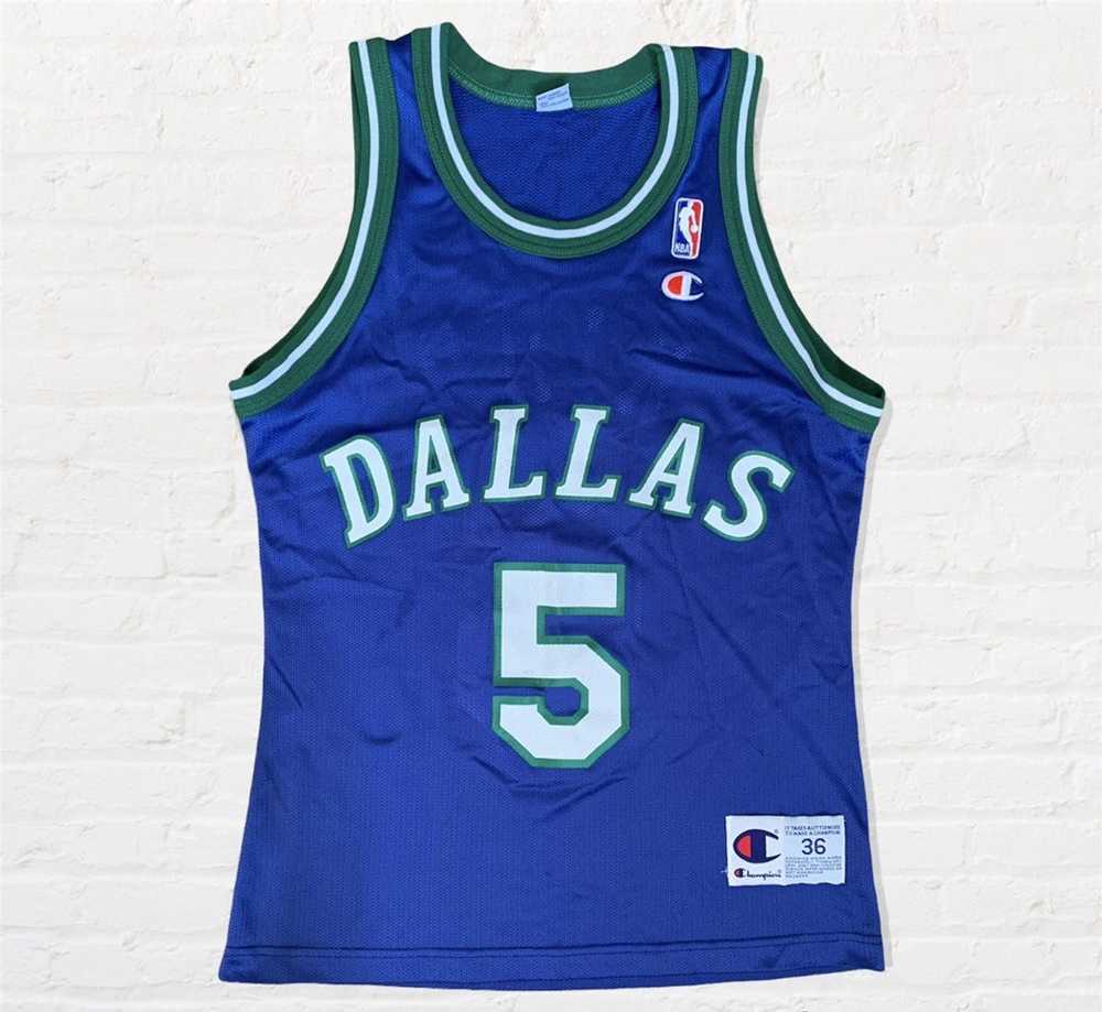 Champion × NBA × Vintage VTG 90's Dallas Maverick… - image 1