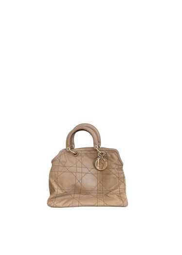 Dior Beige Cannage Leather Granville Tote - image 1