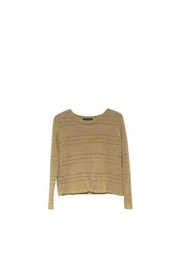 Rag and Bone Golden Embroidered Knit Top