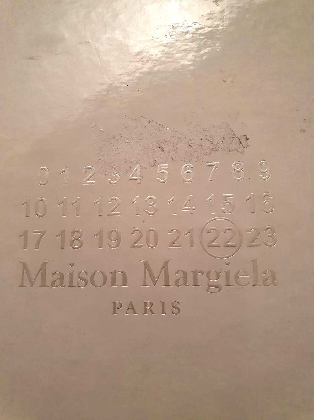 Maison Martin Margiela White Patent Leather Cryst… - image 6