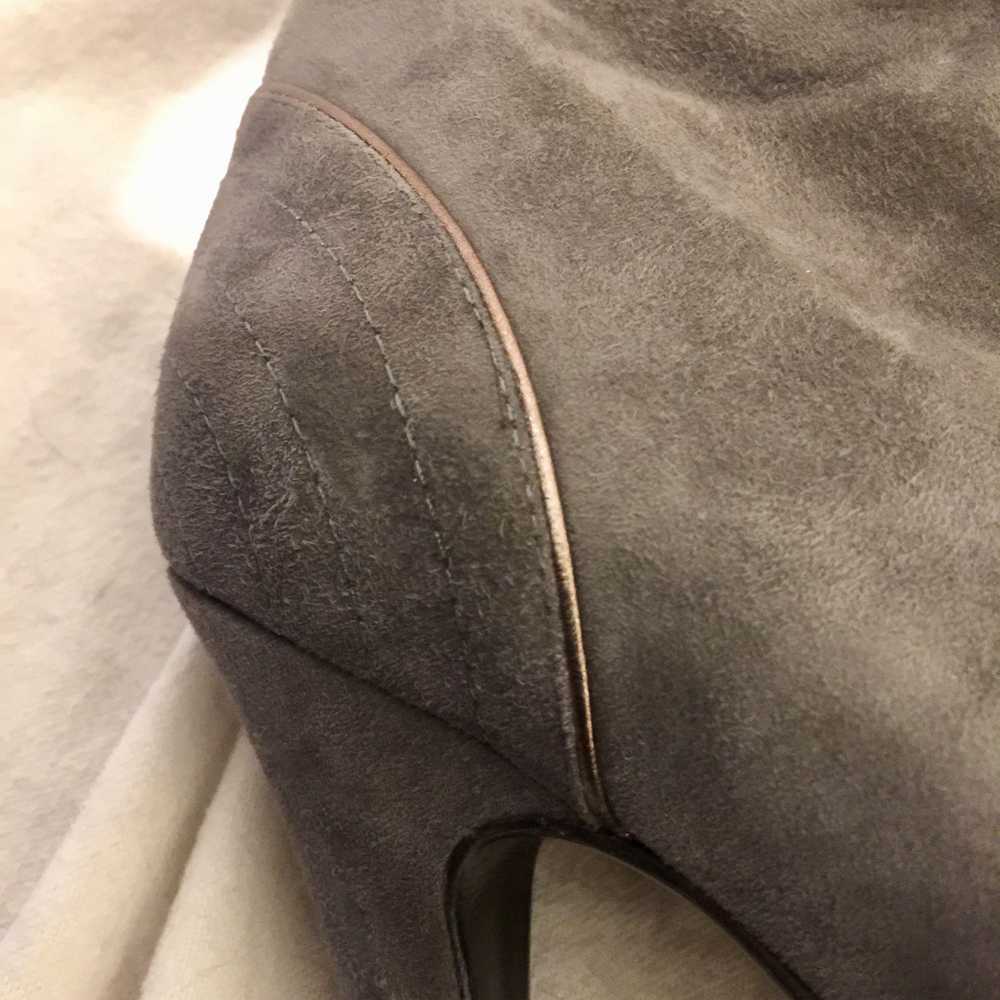 Saint Laurent Grey Suede Tribtoo Ankle Boots - image 8