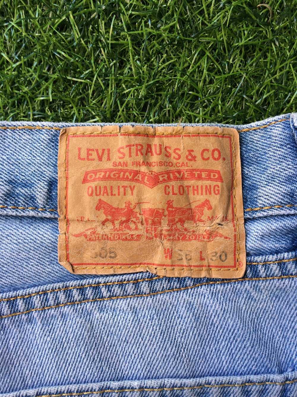 Levi's × Vintage Vintage Distressed Levis 505 Jea… - image 10