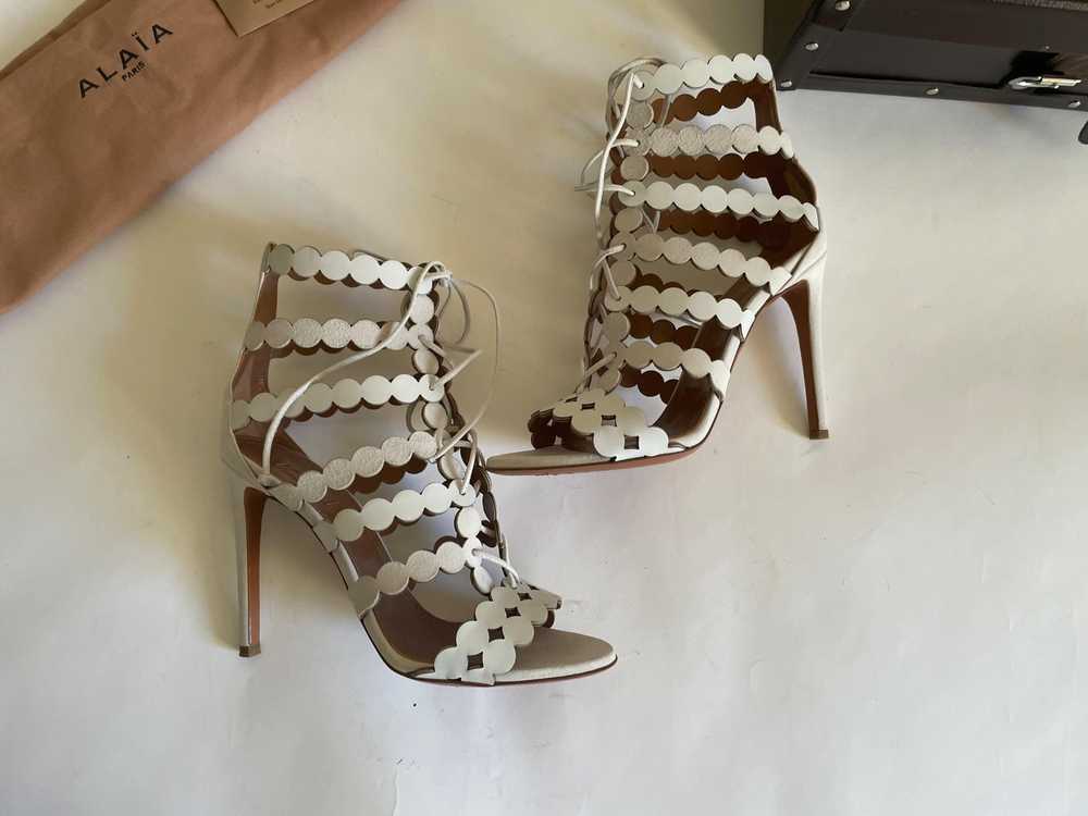 Product Details Champagne Lasercut Sandals - image 7