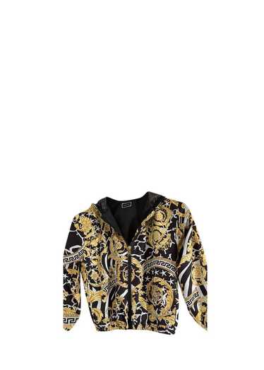 Versace Baroque Print Hooded Jacket - image 1