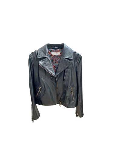 Philosophy di Lorenzo Serafini Black leather biker