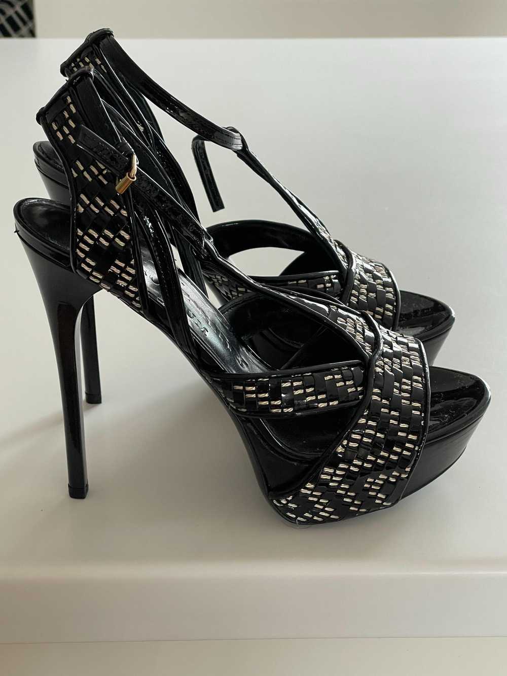 Burberry Prorsum Patent Platform Sandals - image 3