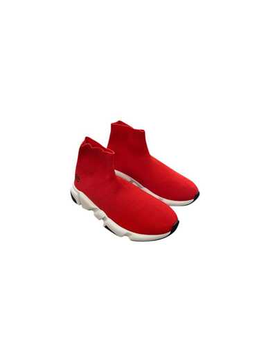 Balenciaga Red stretch-knit Speed sock trainers - image 1