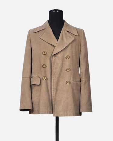 Helmut Lang helmut lang 80s suede coat